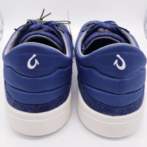 OluKai Puliki Shoes Blue Depth/Vintage Indigo Casual Sneakers - Picture 2 of 8